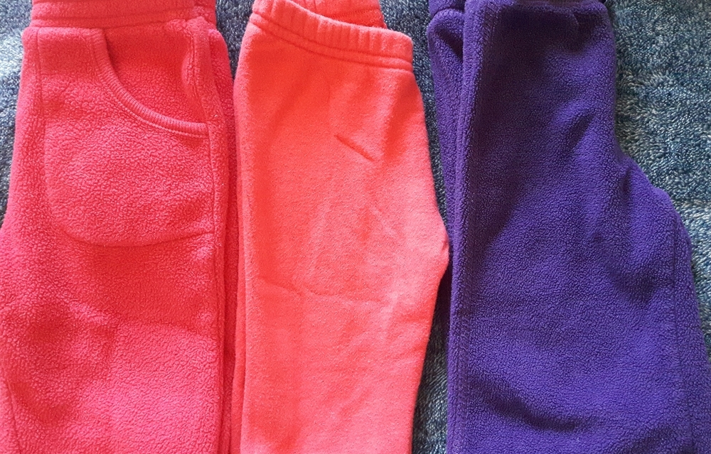 Brand Gap, George, Place, size 3-6M, 6M fleece pants for baby girls